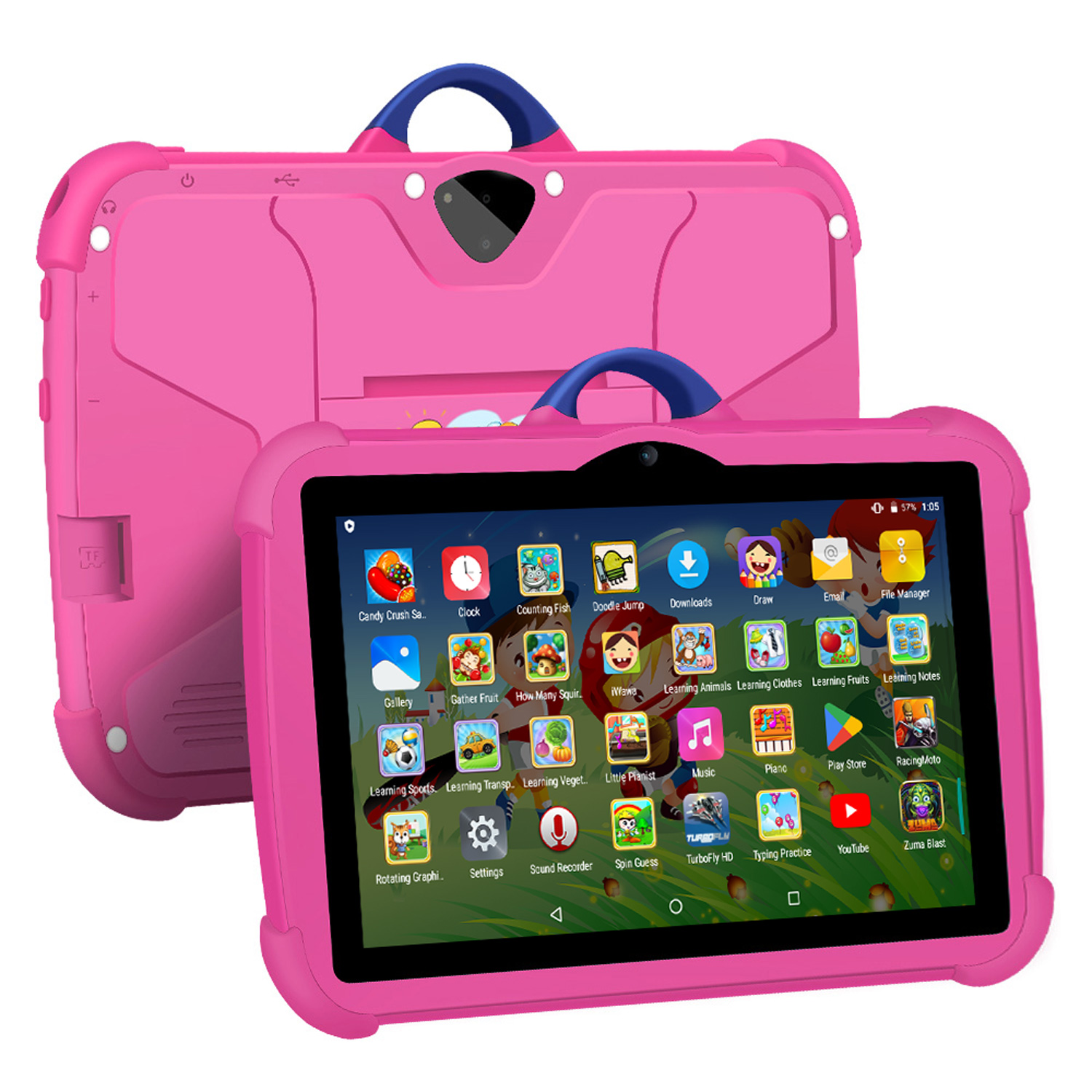 Kids Education Tablet - ใหม่รูปแบบการ์ตูนเด็กแท็บเล็ต 7 นิ้ว Quad Core 4GB
