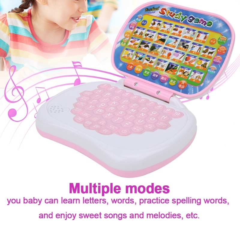 Kids Educational Computer - คอมพิวเตอร์ของเล่นเด็ก แล็ปท็อปแท็บเล็ตอเนกประสงค์ เกมการเรียนรู้เพื่อการศึกษา