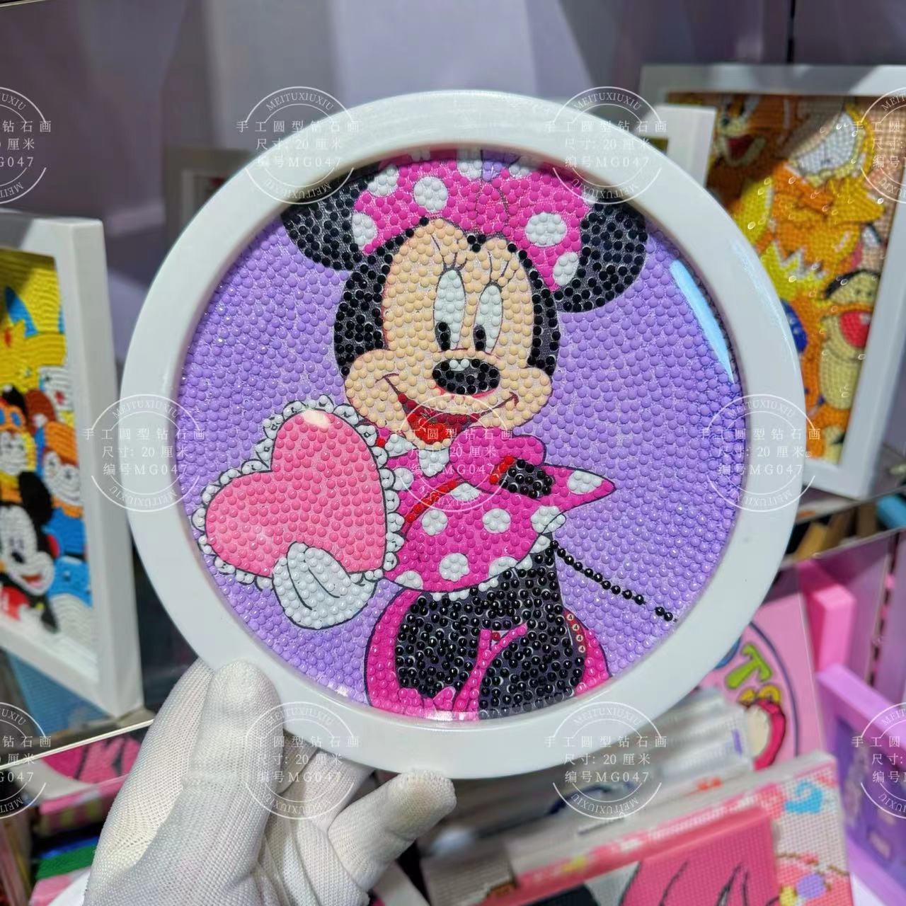DIY ภาพวาดเพชรมิกกี้ เจ้าหญิงส - Kingdom Kids Education บทวิจารณ์และราคา