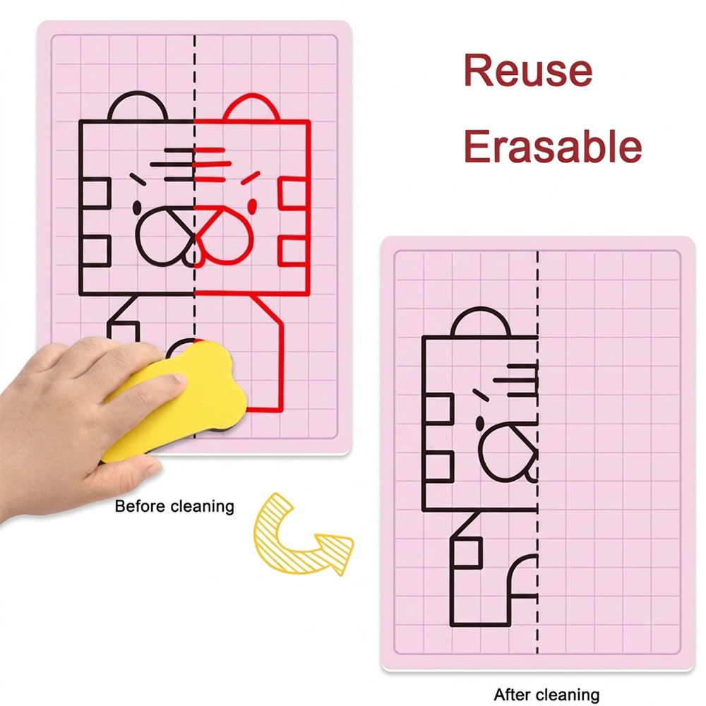 ของเล่นวาดภาพลายตารางสำหรับเด็ - Kids Educational Workbooks บทวิจารณ์และราคา