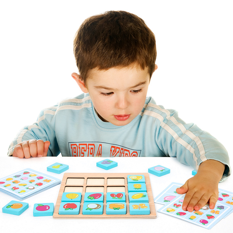 เด็กเกมกระดานปริศนาไม้ Instant - Kids Early Education Photos บทวิจารณ์และราคา