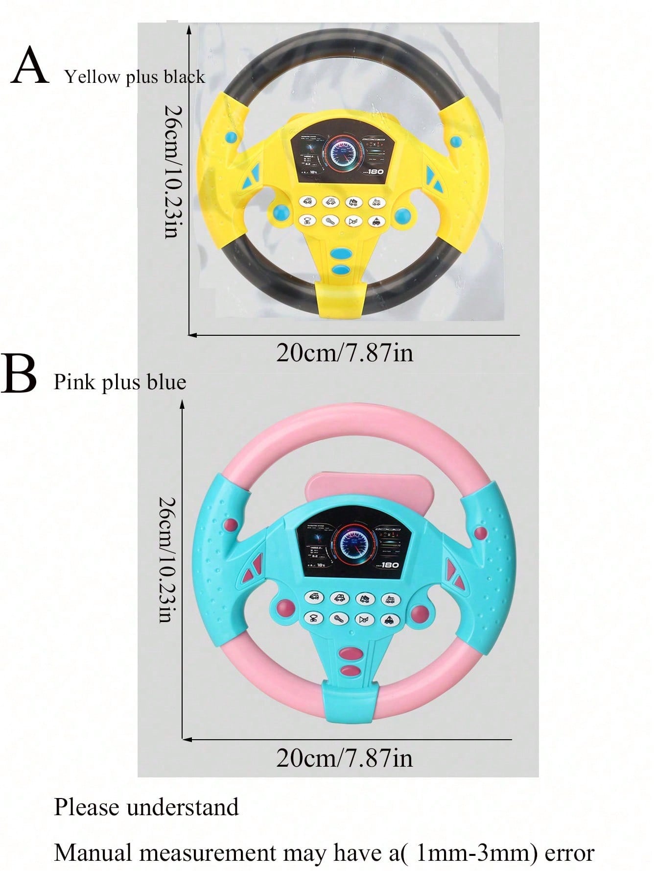 ของเล่นพวงมาลัยจำลองสำหรับเด็ก - Kids Education Phone บทวิจารณ์และราคา