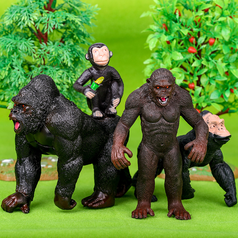 จำลองสัตว์ลิงชิมแปนซี Gorilla  - Kids Education Learn Tv บทวิจารณ์และราคา