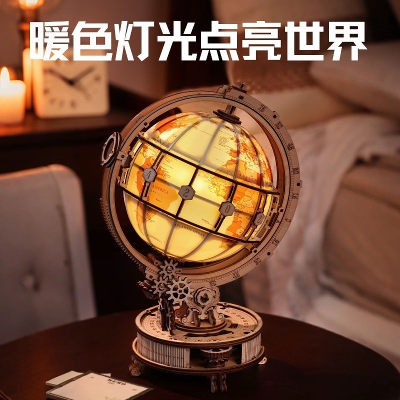 ชุดประกอบโมเดลโลกจำลอง 3 มิติ  - Puzzle Map World บทวิจารณ์และราคา