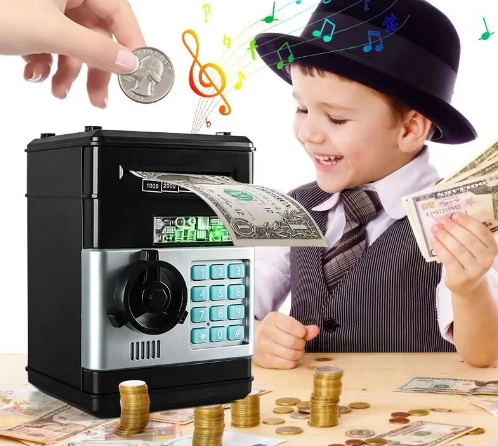 Electronic Piggy Bank ATM รหัส - Kids Education Money บทวิจารณ์และราคา