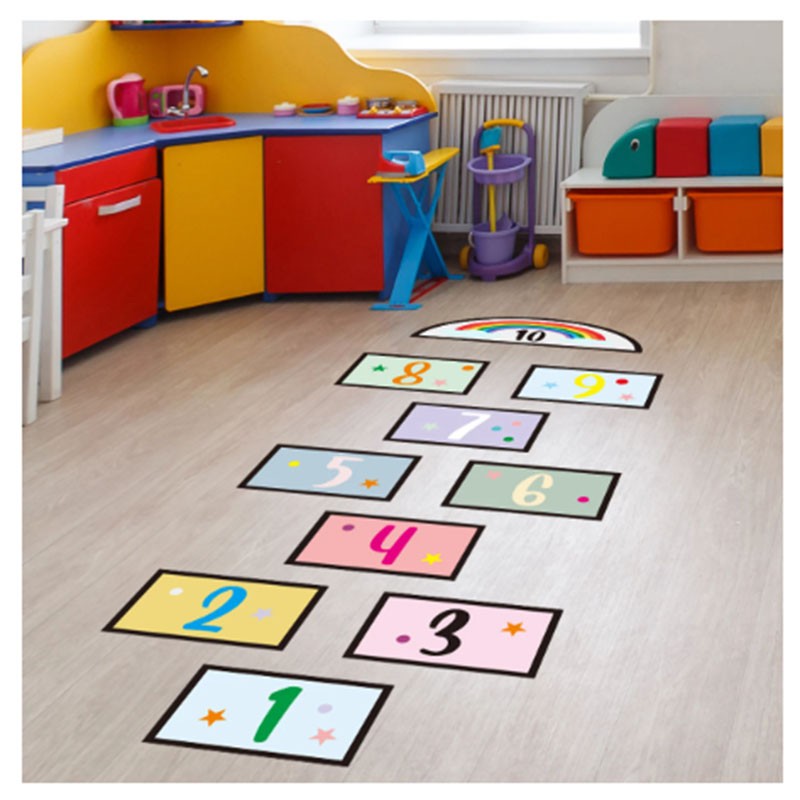 แผ่นกระโดดแบบดิจิตอลของเล่นสติ - Kids Education Wallpaper บทวิจารณ์และราคา