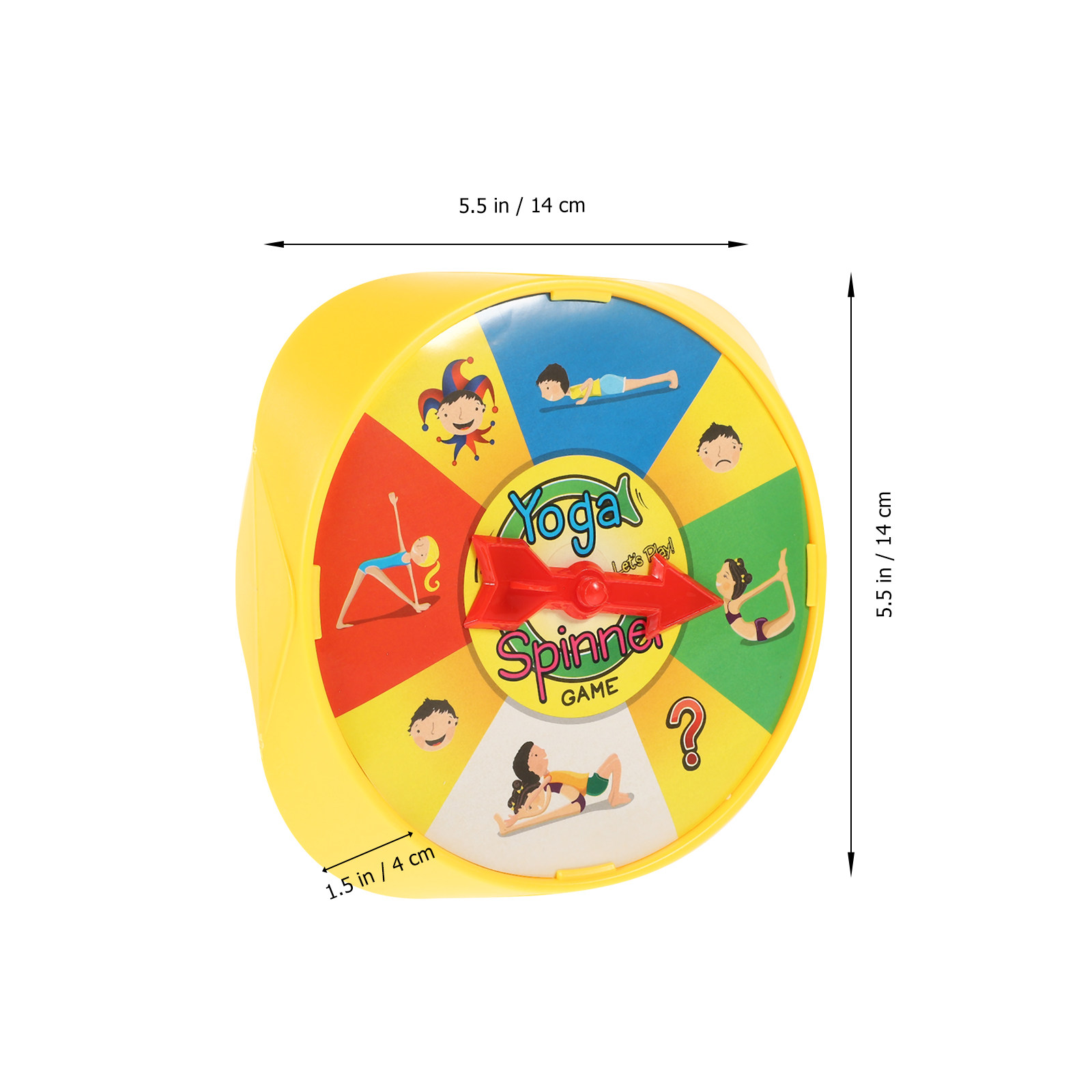 1 ชุด เกมโยคะแบบหมุนได้เพื่อกา - Kids Yoga Education บทวิจารณ์และราคา