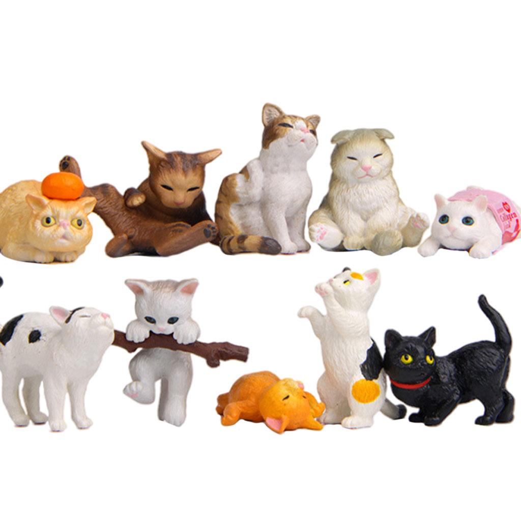10 ชิ้น/ชุด ตุ๊กตาแมวน่ารัก รู - Kids Education Learn Tv บทวิจารณ์และราคา