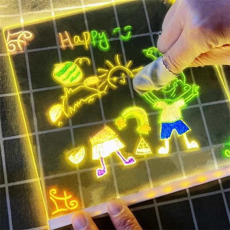 กระดานวาดภาพเด็ก Magic Glow: แ - Kids Education Tablet บทวิจารณ์และราคา