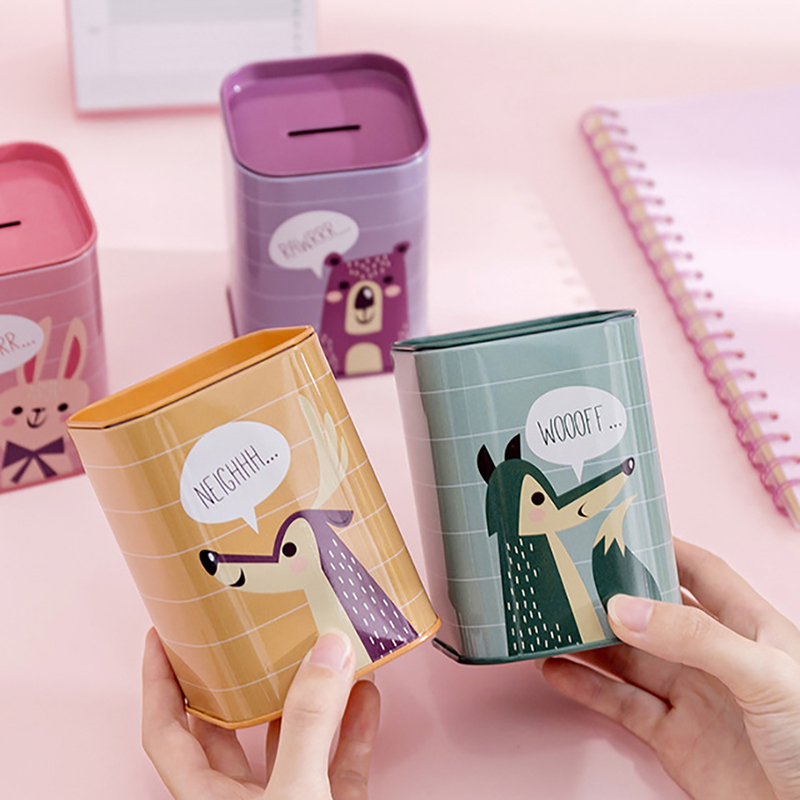 กระปุกออมสินรูปสัตว์1ชิ้นกล่อง - Kids Education Money บทวิจารณ์และราคา