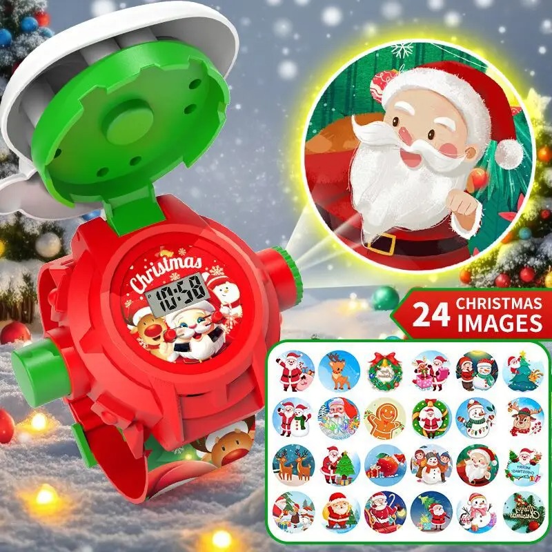 นาฬิกาฉายภาพสำหรับเด็กในช่วงคร - Kids Educational Watch บทวิจารณ์และราคา