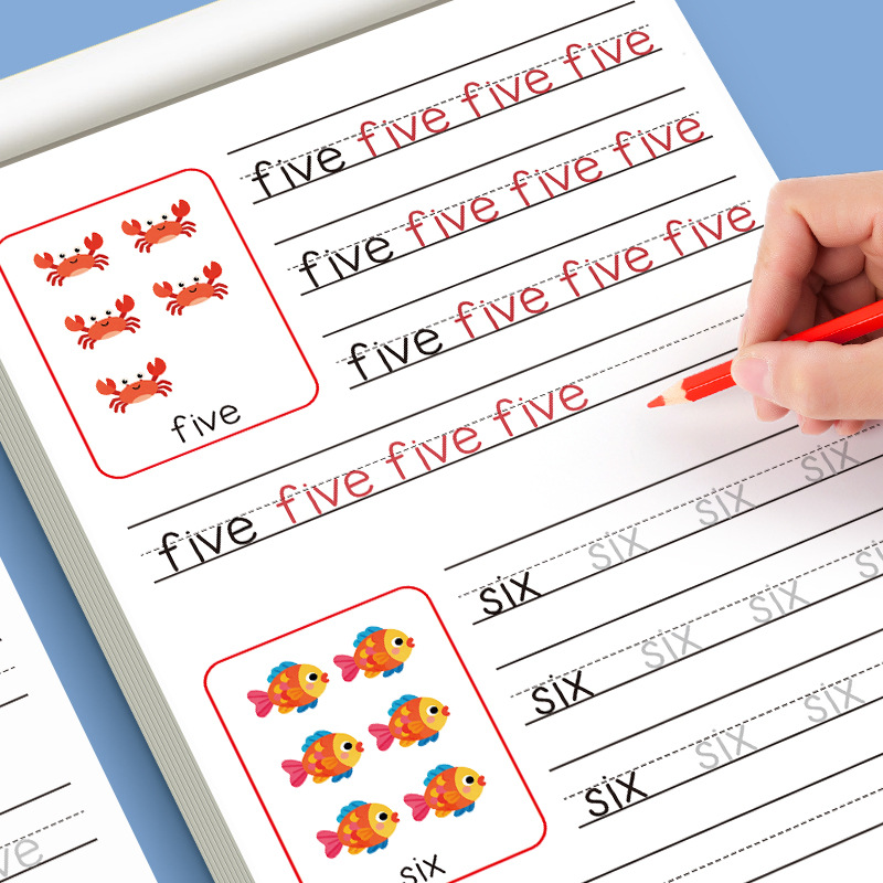 สมุดฝึกเขียนตัวอักษร 26 ตัวอัก - Kids Educational Workbooks บทวิจารณ์และราคา